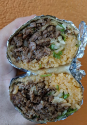 ASADA EN LA PLANCHA (Burrito)