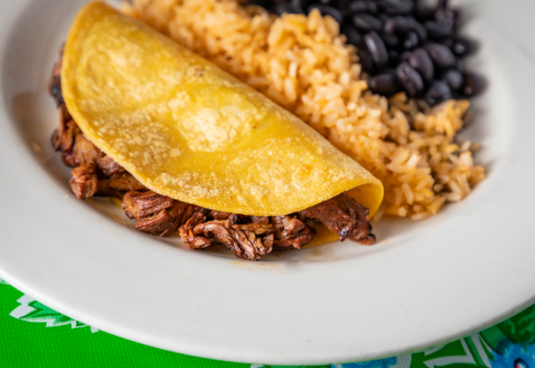 TACO ARROZ Y FRIJOL (Kids)